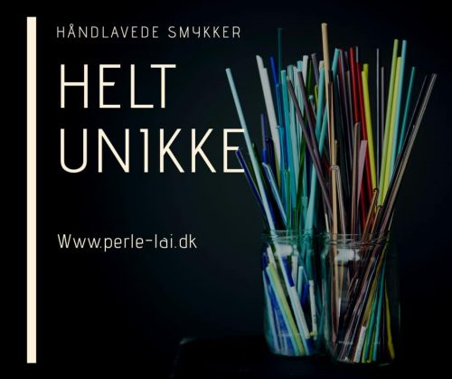 Håndlavede glassmykker